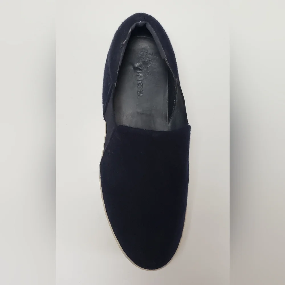 SINGLE SHOE Amputee Vince Navy Blue Slip On Right Shoe Only Size 7 M